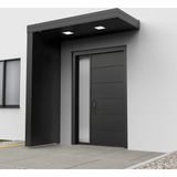 Sundurma Gross Alüminyum Işıklı Sundurma Korrain Outdoor 220 cm x 90 cm Yan Panel