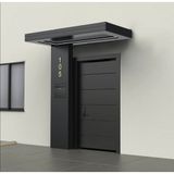 Sundurma Gross Alüminyum Işıklı Sundurma Vera Viela Mono Left 200 cm x 90 cm Ledli Posta Kutulu