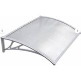 Sundurma Gross Kapı Üstü Pratik Sundurma 120 X 60 cm Gri