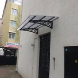 Sundurma Gross Metal Taşıyıcılı Kapı Üstü Pratik Sundurma 140x120 Md3