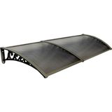 Sundurma Gross Pratik Sundurma Kapı Pencere Üstü 100x300 cm Bronz 6 mm Levhalı