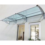 Sundurma Gross TF Delux Seri 1,12 Alüminyum Ayaklı Sundurma 120 X 100 Yeşil 3 mm Solid Levha