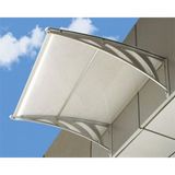 Sundurma Gross Transpaforza TF STD 1.12 Kapı Üstü Sundurma 360 X 100 Beyaz 3 mm Solid levha