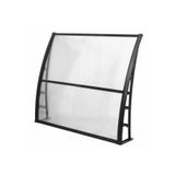 Sundurmagross Lupin Kapı Pencere Üstü Pratik 105x120 cm Şeffaf Sundurma
