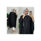 Sundussaracmoda Nazen Panço Gri Siyah