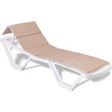 Sunfabric Katlanır Yüzer Şezlong Minderi - Bej
