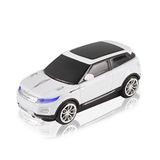 Sunffice 3C Hafif Araba Faresi Kablosuz 2,4 GHz Havalı Spor SUV Araba Şekilli Fare Optik Fareler 1600 DPI USB Alıcılı PC/Bilgisayar/Dizüstü Bilgisayar için Uygun (Beyaz)