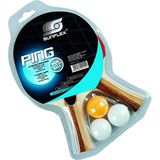 SUNFLEX 20111 Hobby masa tenisi raketi set spor ve Freizeitt masa tenisi