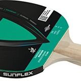 Sunflex® Color COMP G30 masa tenisi raketi | antrenman raketi | anatomik kavrama | ITTF sertifikalı yeşil kaplama | ileri düzey oyuncular için