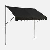 Sunfun Antrasit 300x130 cm Teleskopik Tente