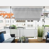 Sunfun Gri-Beyaz 250x130 cm Teleskopik Tente