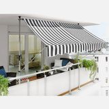Sunfun Gri-Beyaz 300x130 cm Teleskopik Tente