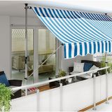 Sunfun Mavi-Beyaz 250x130 cm Teleskopik Tente