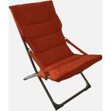 Sunfun Relax Katlanır Koltuk Turuncu - 61X77X90 cm - Ister Dış Mekan Ister Iç Mekanda Kullanabilirsiniz.