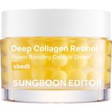 Sungboon Editor Deep Collagen Retinol Power Boosting Capsule Cream/ Anti-Aging Cilt Bakım Kremi 50ML - 1