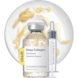 Sungboon Editor Sungboon Edıtor Glow Yoğun Ipek Peptit Ampulü, Kolajen ve Çoklu Peptitler Içeren Bakır Peptitli Yüz Serumu, Pürüzsüz Görünümlü Cilt Için Nemlendirici Kore Cilt Bakım Yüz Serumu