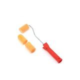 Sünger Üstü Kadife Rulo 5 cm 3 Lü - Renkli