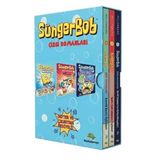 Süngerbob Çizgi Romanları- 3 Kitap Kutulu Set Defter ve Çıkartma Hediyeli
