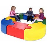 Süngercim Sünger Puzzle Oturma Grubu 180X180X30 - Renkli