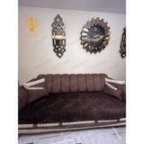 Süngerli Koltuk Örtüsü Yeni Moda Kahverengi 1ADET 210*170 cm Kaydırmaz ve Kırışmaz Tasarım - 225 x 210 cm