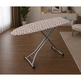 Süngerli Ütü Masası Bezi 52x135 cm Isıya Dayanıklı, Kaymaz Tabanlı Modern Ütü Örtüsü