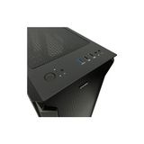 Sungur's Store 4X12CM Frgb LED Fanlı Bilgisayar Kasası, Cam Yan Panelli ve USB 3.0 - 130 W