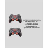 Sungur's Store Bluetooth Kablosuz Oyun Kolu – Android iPhone Pc Uyumlu - Ahşap