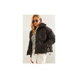 Sungur's Store Kadın Oversize Şişme Mont, Rahat ve Şık Tasarım - 0-Gri - 0 - 1 Yaş