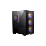 Sungur's Store Matx Gaming Kasa, 3X120MM Fan ve 1X120MM Rgb Fan ile Iyi Soğutma - 130 W