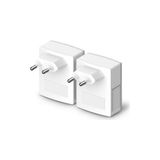 Sungur's Store Nano Powerline Adaptör - 600 Mbps Hız ile 2 Port Ethernet