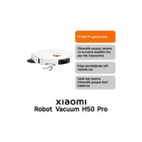 Sungur's Store Robot Vacuum H50 Pro Beyaz Akıllı Robot Süpürge + Paspas - 15000 Pa Emiş Gücü ( Xiaomi Tr