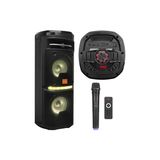 Sungur's Store Seyyar Anfi Mikrofon, 30W Güç, Bluetooth ve Fm Özellikleri ile Kullanım - Ahşap