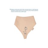 Sungur's Store Somon Renkli Hafif Müslin Mama Önlüğü, Hijyenik Kullanım - 001 - Beyaz - 0 - 1 Yaş