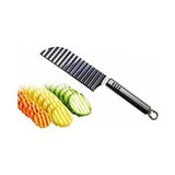 Sungur's Store Tırtıklı Patates Kesme Bıçağı - Şekilli Sebze ve Meyve Dilimleyici - 0 - 19 L
