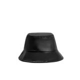 Suni Deri Bucket Şapka