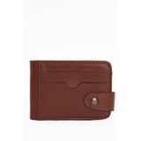 Suni Deri Camel Erkek Kartlık