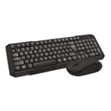 Sunix 2.4 Ghz Kablosuz Klavye ve Mouse Seti Kl-10 - Siyah