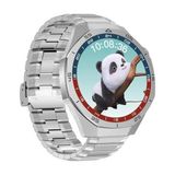 Sunix Amoled Ekran 48MM Metal ve Silikon Kordonlu Akıllı Saat Gri Wt6 Pro - Normal