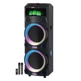 Sunix BTS-330 120 W 8000 mAh Çift Mikrofonlu Kumandalı Siyah Bluetooth Hoparlör