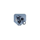 Sunix Iphone 15 Pro / 15 Pro Max Ile Uyumlu Darbeye Dayanıklı Safir Kamera Lens Koruyucu Titanyum M