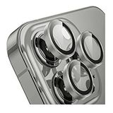 Sunix Iphone 16 Pro / 16 Pro Max İle Uyumlu Darbeye Dayanıklı Safir Kamera Lens Koruyucu Natural