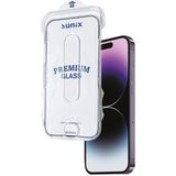 Sunix Iphone 16 Pro Max İle Uyumlu Kolay Uygulama Aparatlı Premium Ekran Koruyucu Cam