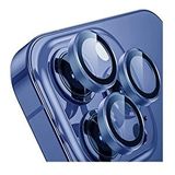 Sunix Iphone 16/16 Plus İle Uyumlu Darbeye Dayanıklı Safir Kamera Lens Koruyucu Mavi