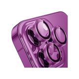 Sunix Iphone 16/16 Plus İle Uyumlu Darbeye Dayanıklı Safir Kamera Lens Koruyucu Pembe