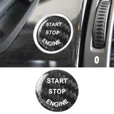 SUNJIKA Orta Konsol ile Uyumlu Gerçek Karbon Fiber Start Stop Düğmesi Panel Kapağı Trim İç Aksesuarlar ABS Değildir BMW X5 E70 X6 E71 E72 E81 E87 E90 E91 E92 E93 E60 E83 E84 E89 (1 adet Siyah)