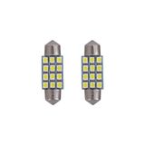 Sunled Sofit Oto Led Ampulü 36Mm Beyaz 12 Smd
