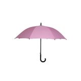 Sunlife 8 Telli Otomatik Fiberglass Baston Pembe Renkli Yağmur Şemsiyesi