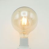 Sunlight G125 Büyük Yuvarlak Rustik Led Ampul 5,5W Amber