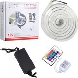 Sunlight Neon Şerit Led Işık 3 Çip Rgb 5 Metre Kumandalı 220v Star