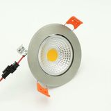 Sunlight Saten Krom Sıva Altı Spot Cob LED Armatür 5W Trafolu - 6500K - Beyaz